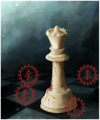 T helper cells shown as the queen in a chess analogy of the immune system